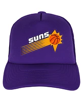 Mitchell & Ness Big Boys and Girls Purple Phoenix Suns Core Evergreen Trucker Adjustable Hat