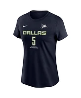 Nike Women's Paige Bueckers Navy Dallas Wings 2025 Wnba Draft Explorer Edition Name Number T-Shirt
