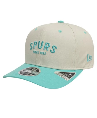 New Era Men's Tan Tottenham Hotspur Contrast Visor 9FIFTY Adjustable Hat