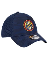 New Era Men's Navy Denver Nuggets Subtle Camo 39THIRTY Flex Hat