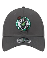 New Era Men's Charcoal Boston Celtics Active Ripstop 9TWENTY Adjustable Hat