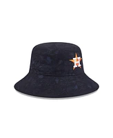 New Era Big Boys and Girls Navy Houston Astros 2025 Spring Training All Over Print Bucket Hat