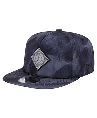 New Era Men's Navy Los Angeles Angels Printed Golfer Snapback Hat