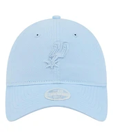 New Era Women's Light Blue San Antonio Spurs Colorpack 9TWENTY Adjustable Hat