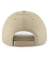 '47 Brand Men's Khaki Chicago Cubs Performance Clean Up Adjustable Hat