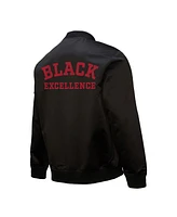 Mitchell & Ness Men's and Women's Black San Francisco 49ers Excellence Collection Icon Full-Zip Jacket