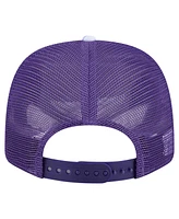 New Era Men's Purple Minnesota Vikings Hula 9SEVENTY Adjustable Trucker Hat