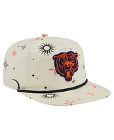New Era Men's Stone Chicago Bears Celestial Golfer Adjustable Hat