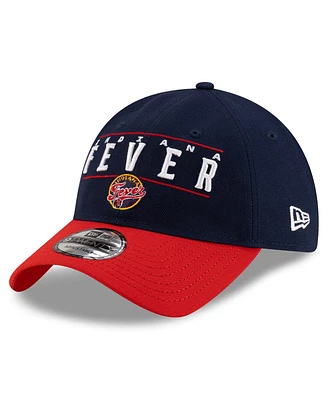 New Era Men's and Women's Navy/Red Indiana Fever 2025 Wnba Draft 9TWENTY Adjustable Hat
