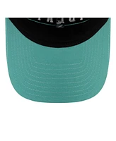 New Era Men's and Women's Black/Green New York Liberty 2025 Wnba Draft 9TWENTY Adjustable Hat