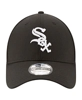 New Era Men's Black Chicago White Sox 125th Anniversary 39THIRTY Flex Hat