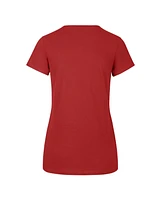 '47 Brand Women's Red 151st Kentucky Derby V-Neck T-Shirt