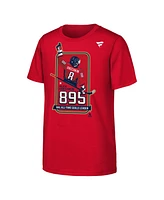 Outerstuff Big Boys and Girls Alexander Ovechkin Red Washington Capitals Nhl All-Time Leading Goal Scorer Locker Room T-Shirt