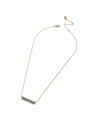Wear by Erin Andrews Los Angeles Dodgers Delicate Enamel Necklace