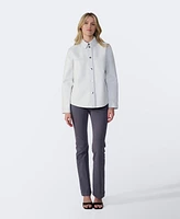 Furniq Uk Women's Leather Jacket, Created for Macy's