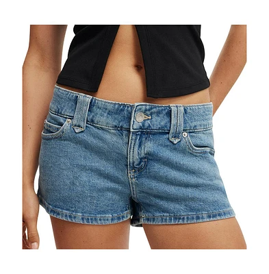 Cotton On Women's Micro Low Denim Short
