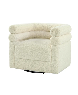 Donat Modern Swivel Barrel Chair