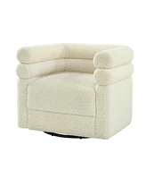 Donat Modern Swivel Barrel Chair