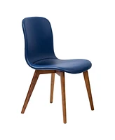 Dining or Side Chair Set of 2 with Upholstered Seats for Table or Lounge Use