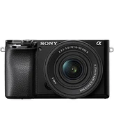 Sony Alpha a6100 Mirrorless Digital Camera with 16-50mm Lens