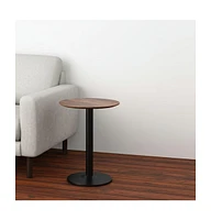 Classic Round End Table for Indoor Spaces and Accent Furniture