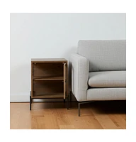 Versatile Solid Wood Square End Table – Perfect for Any Room