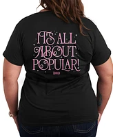 Hybrid Apparel Plus Wicked All About Popular Graphic T-Shirt