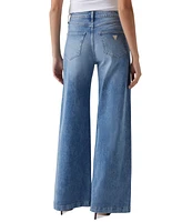 Guess Women's Bellagio High-Rise Wide-Leg Jeans