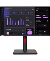 Lenovo ThinkVision T24i-30 23.8" 16:9 Full Hd Ips Wled Lcd Monitor, Raven Black