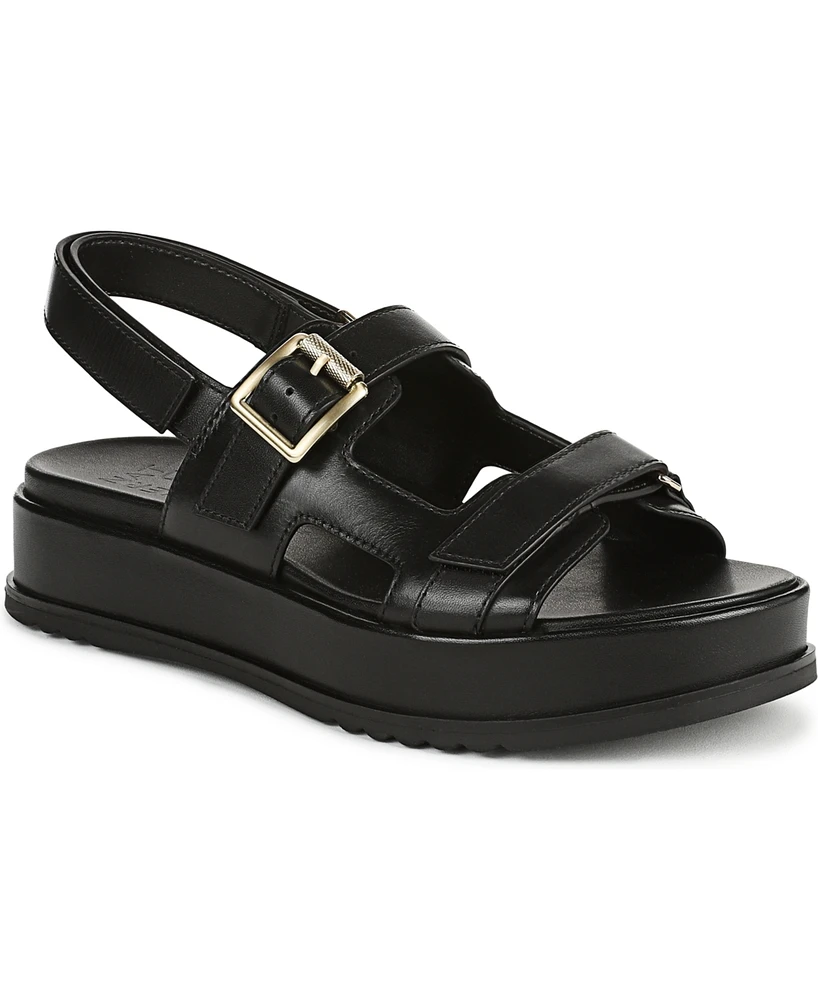 Naturalizer Women's Ziva Round Toe Flatform Sandals