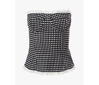 WeWoreWhat Women's Strapless Corset