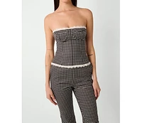 WeWoreWhat Women's Strapless Corset