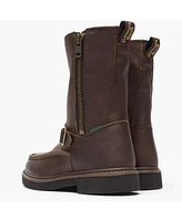 Georgia Boot Men's Side Zip Waterproof Work Wellington
