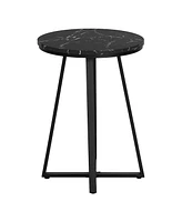 Small Round End Table – Compact Design for Tight Spaces