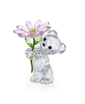 Swarovski Kris Bear A Daisy for You Figurine