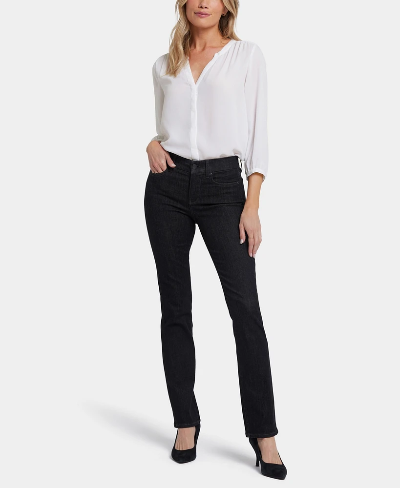 Nydj Women's Waist Match Marilyn Straight Jeans