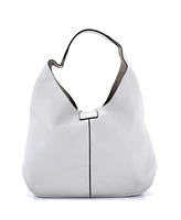 Pre-Owned Salvatore Ferragamo Gancini Margot Hobo Leather