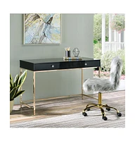 Modern Writing Desk with Two Drawers – Stylish and Functional