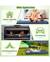 Foldable Camping Mattress with High density foam Cushion Anti-slip Bottom
