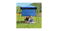 7 x Feet Pop-up Canopy Tent with Carry Bag and 4 Stakes