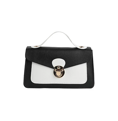 Women's Colourblocked Handbag