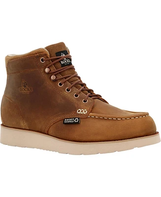 Rocky Men's MonoCrepe Wedge 6” Composite Toe Work Boot