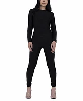 Terese Sydonna Women's Black High-Waist Sculpting Knit Pant