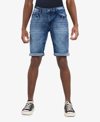 Cultura Men's Roll Up Denim Shorts