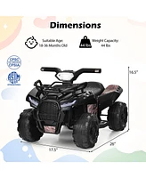 12V Kids Ride on Truck with 3 Speeds and Reverse Forward Function