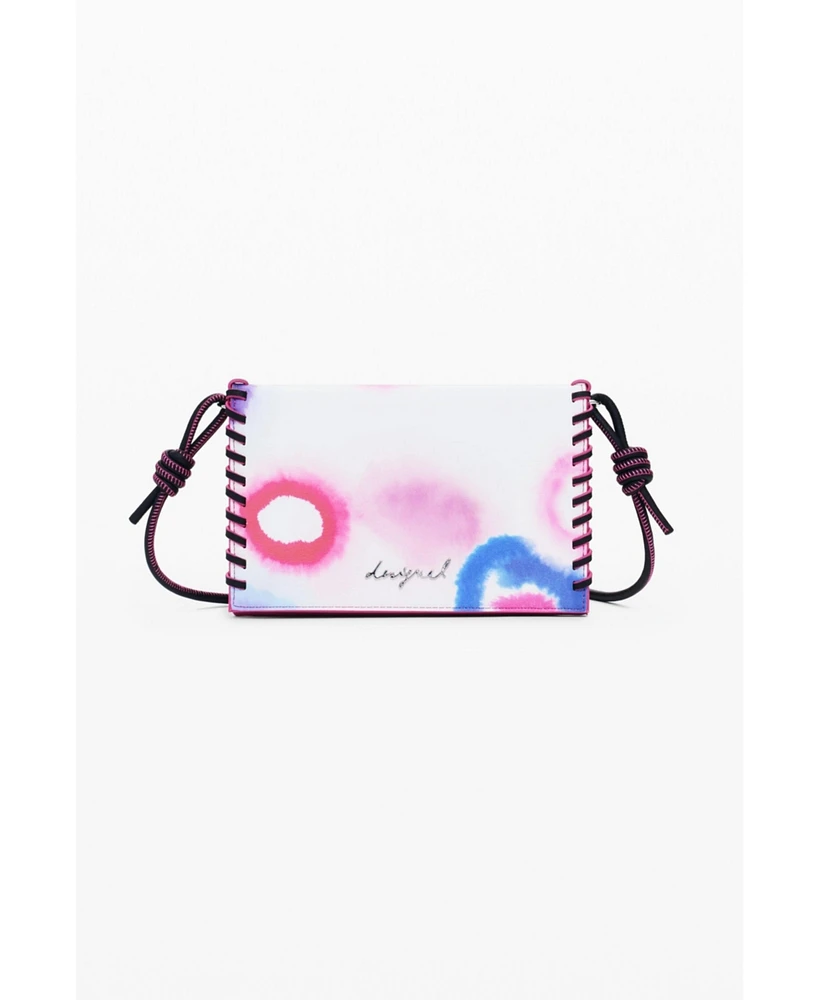 Desigual Women's Large wallet with topstitching