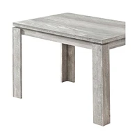 47 Inch Dining Table – Space-Saving Dining Room Table with Durable Wood Construction
