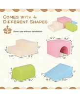 Climb and Crawl Foam Block Play Set for Infant Baby