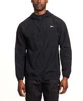 Reebok Men's Hooded Zip-Front Track Jacket