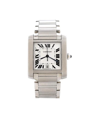 Pre-Owned Cartier Tank Francaise Automatic Watch in Stainless Steel 28mm